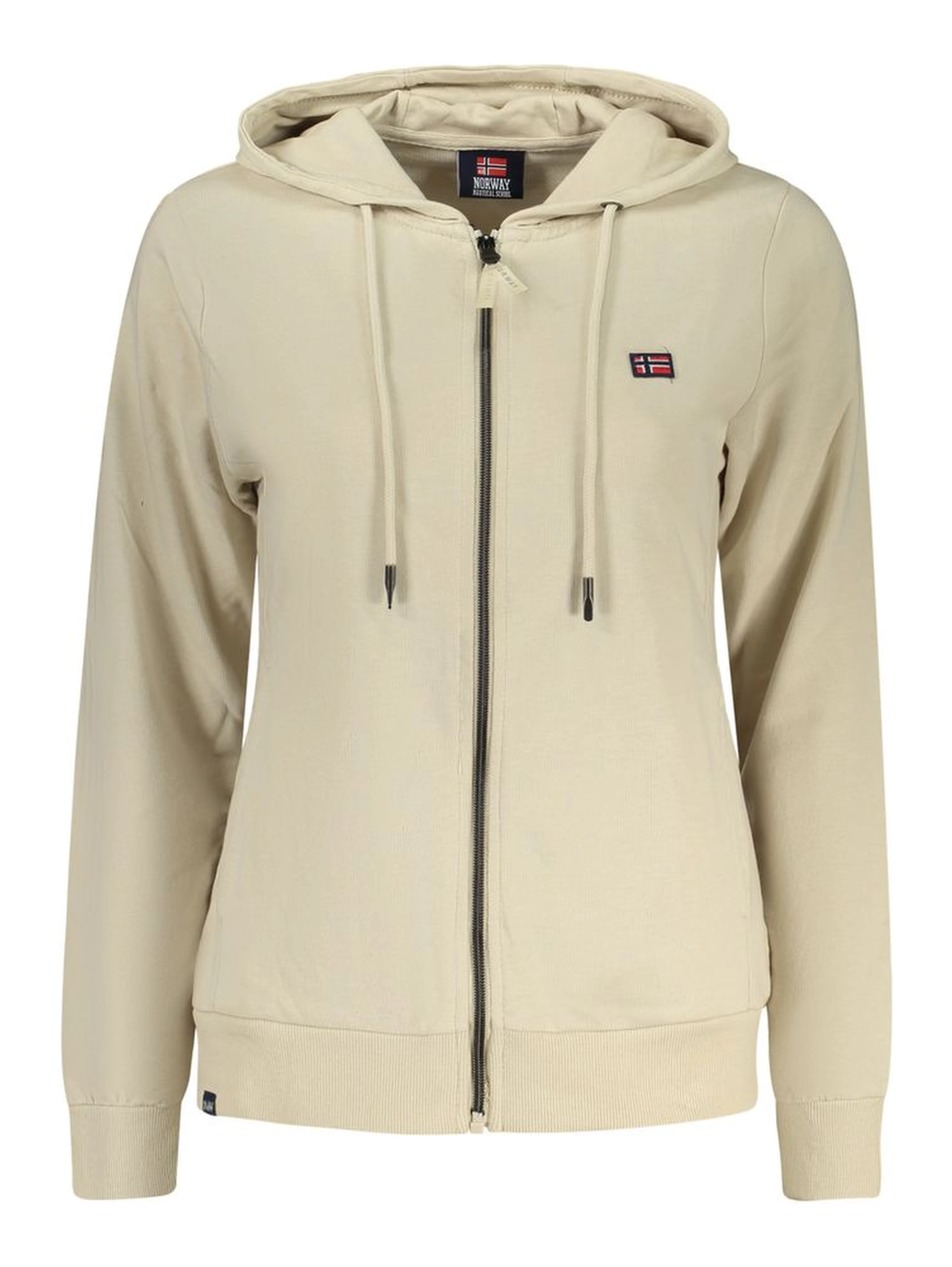 Beige Cotton Sweatshirt