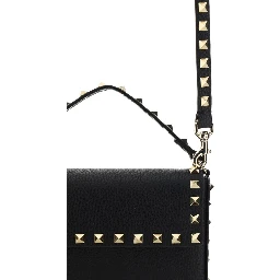 Black Calf Leather Bos Taurus Shoulder Bag