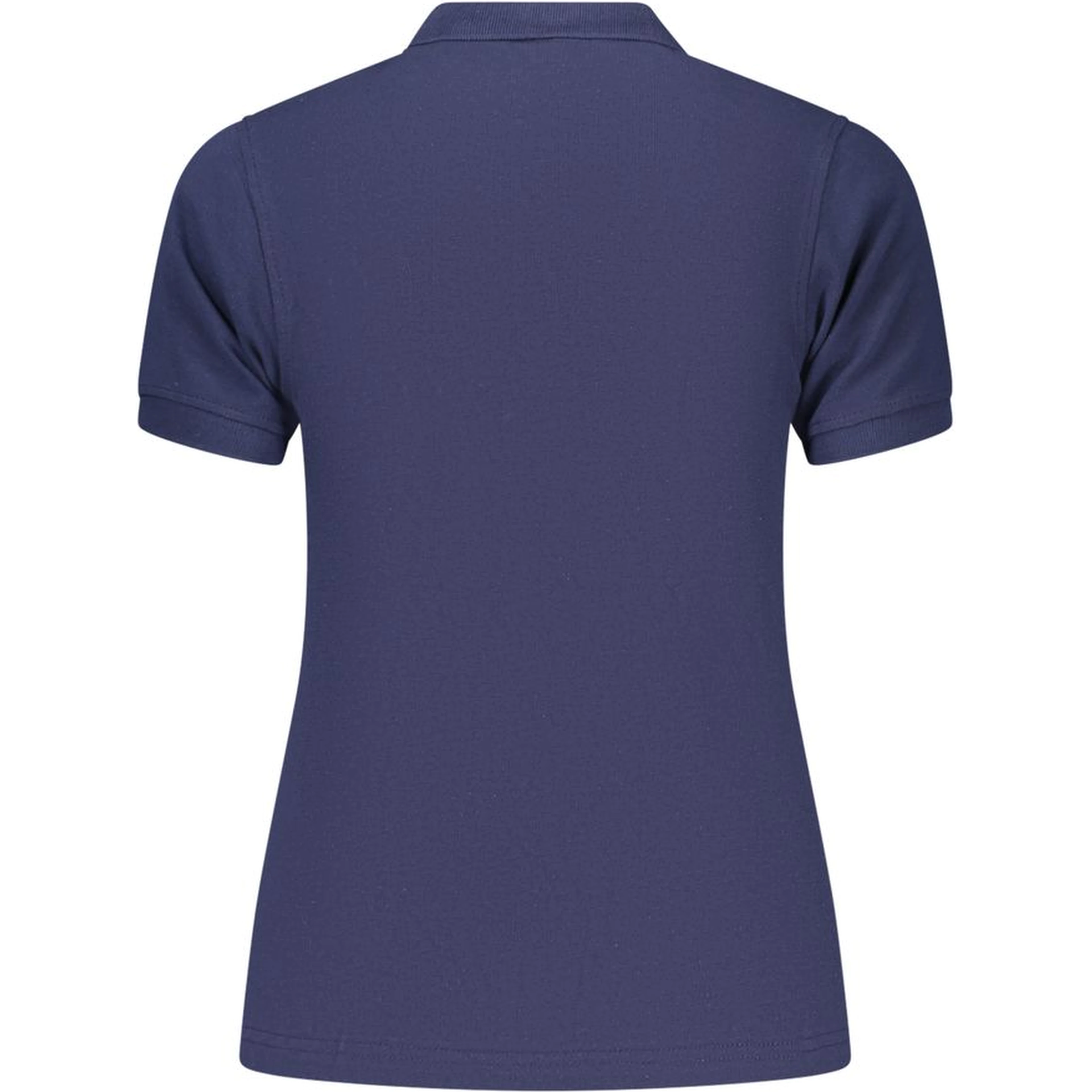 Blue Cotton Polo Shirt