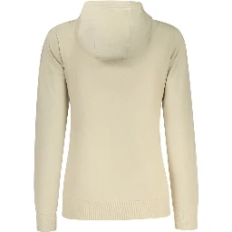 Beige Cotton Sweatshirt