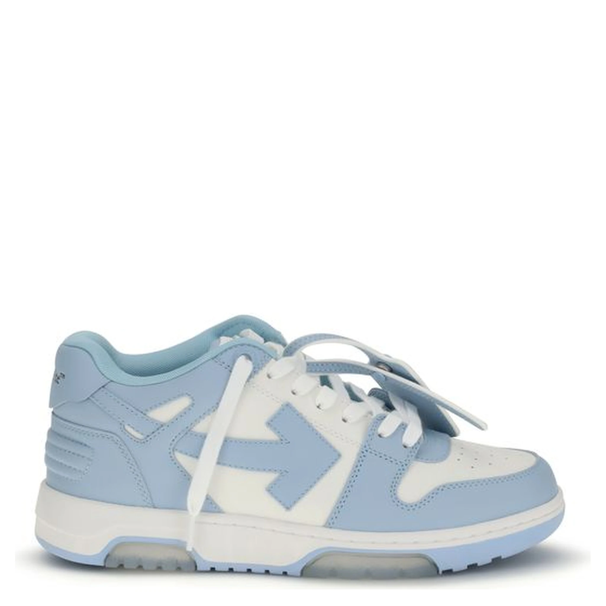 Light Blue Rubber Low Top Sneakers
