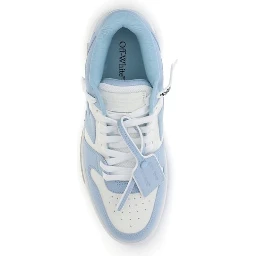 Light Blue Rubber Low Top Sneakers