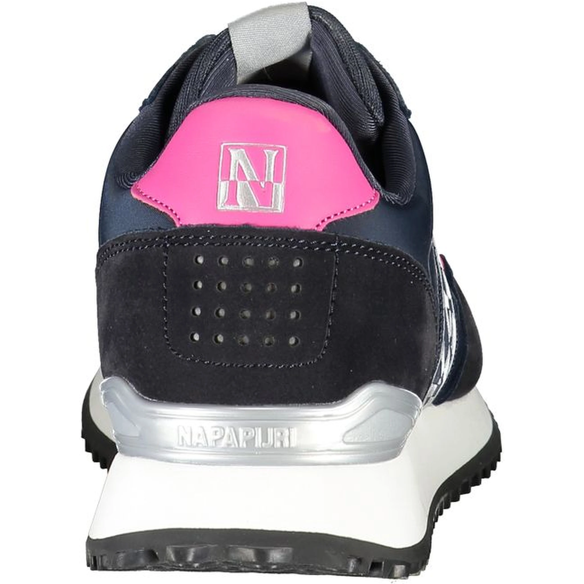 Blue Polyester Sneaker