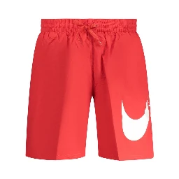 Rosso Poliestere Uomo Swim Boxer