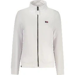 White Cotton Sweatshirt