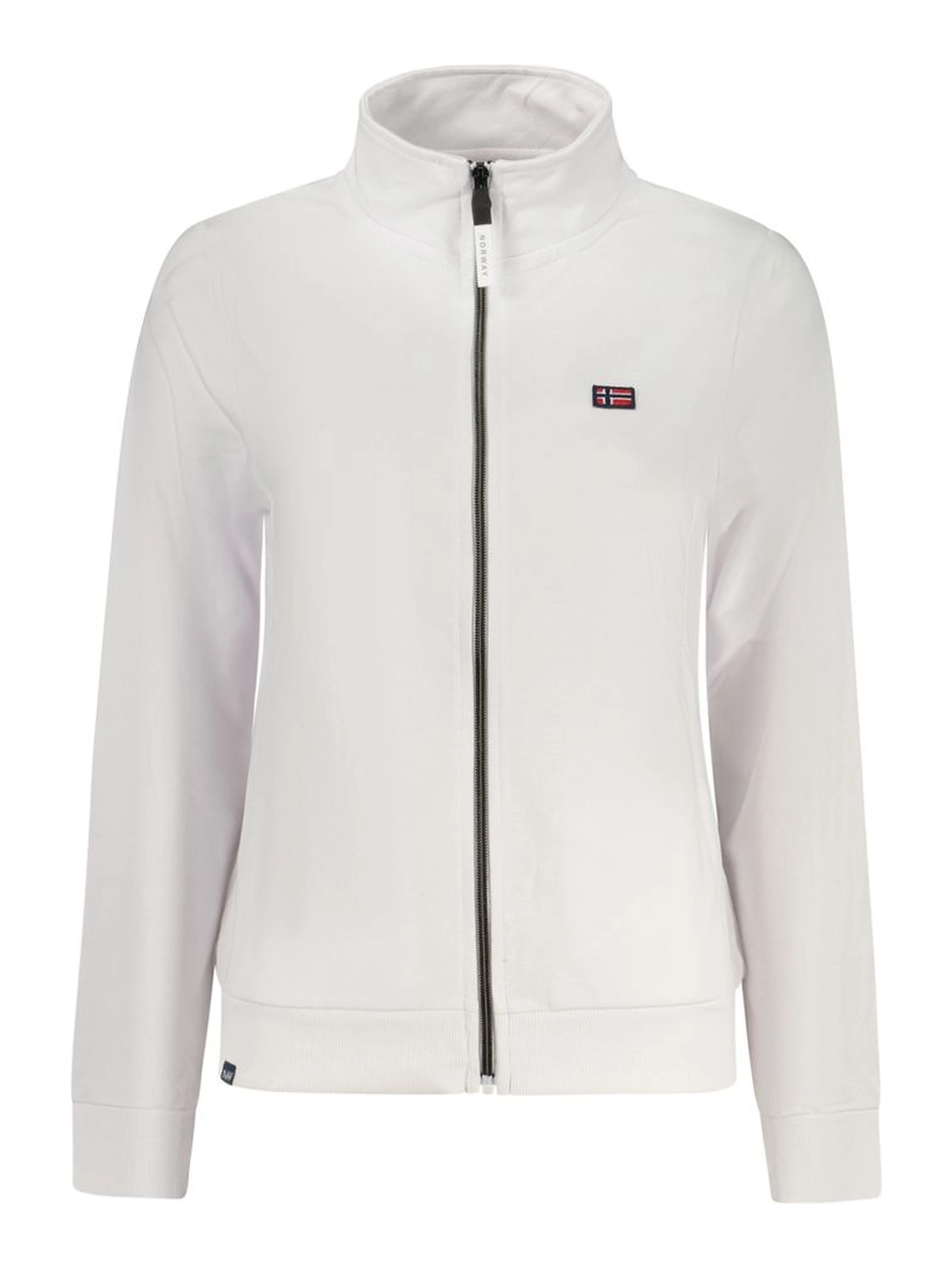 White Cotton Sweatshirt