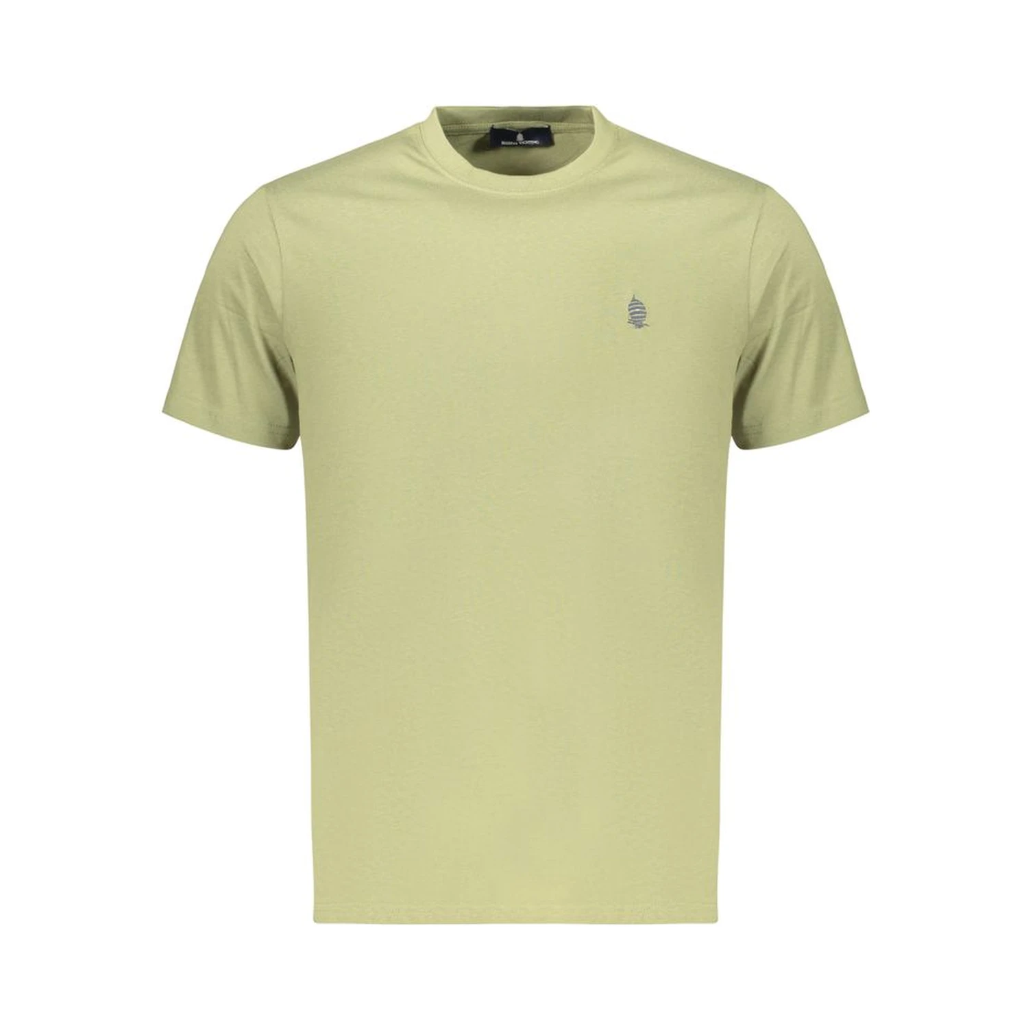 Green Cotton Men's T-Shirt