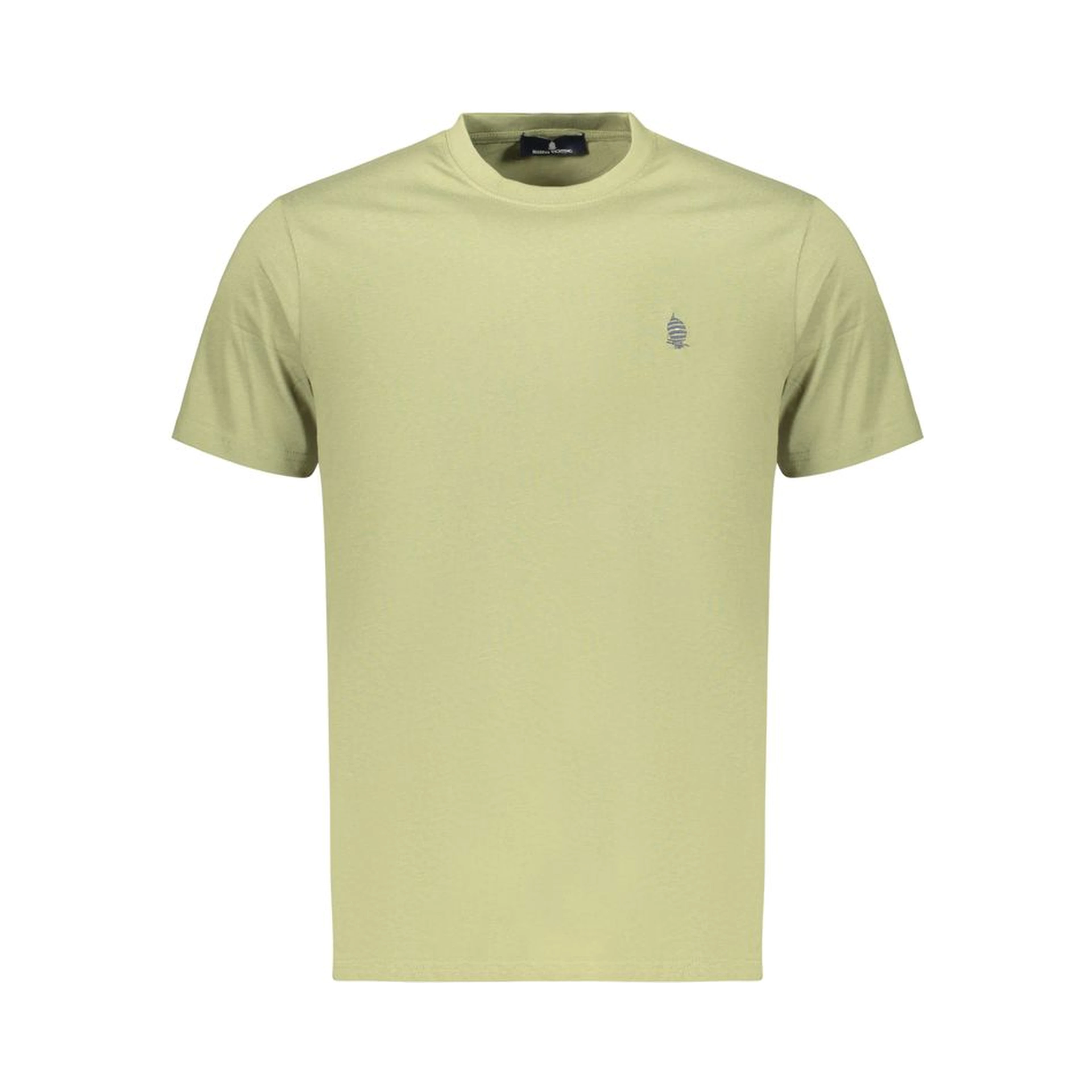 Green Cotton Men's T-Shirt