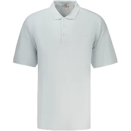 Azzurro Cotton Men's Polo