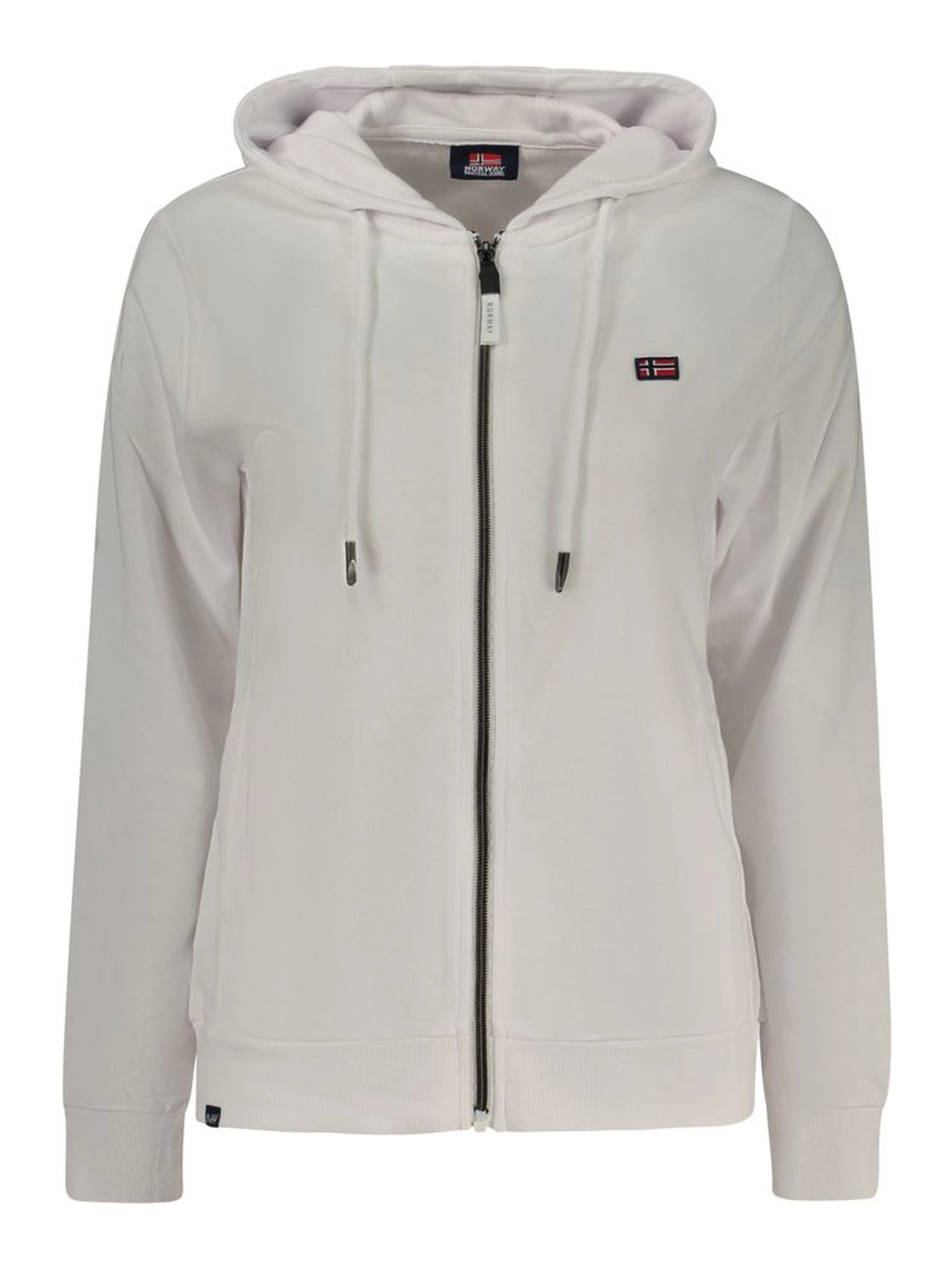White Cotton Sweatshirt