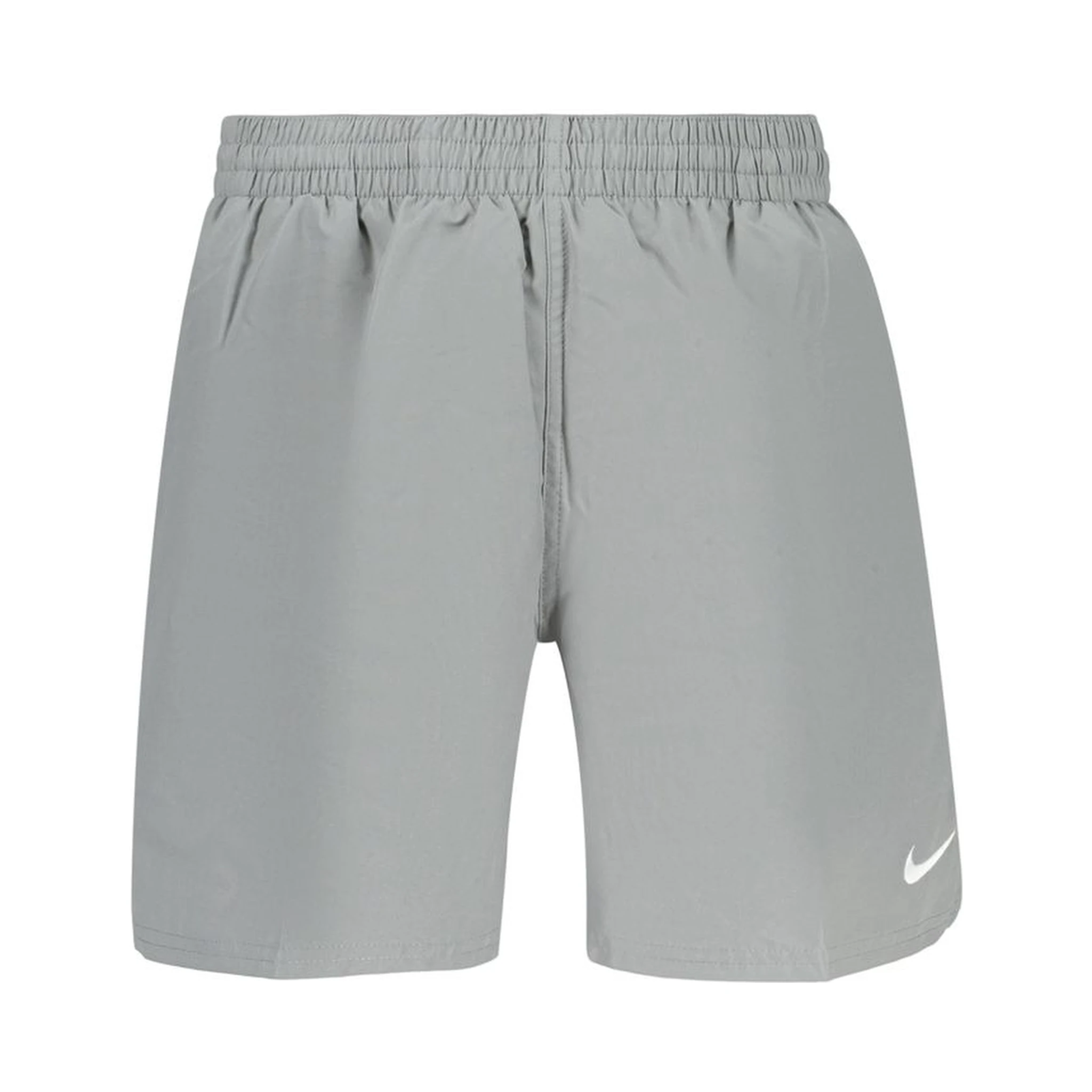 Gray Polyester Swim Shorts