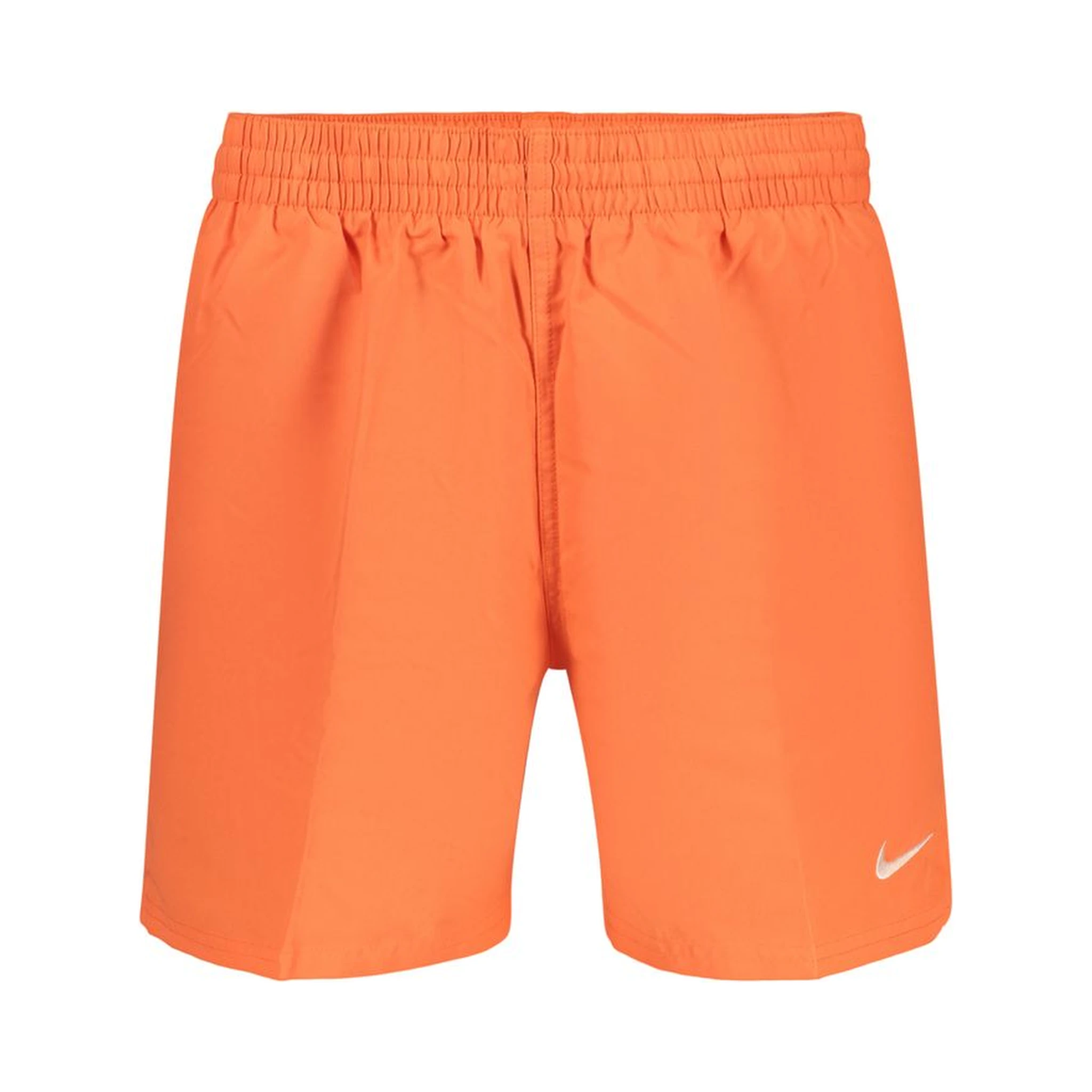 Orange Polyester Men's Swimwear Shorts