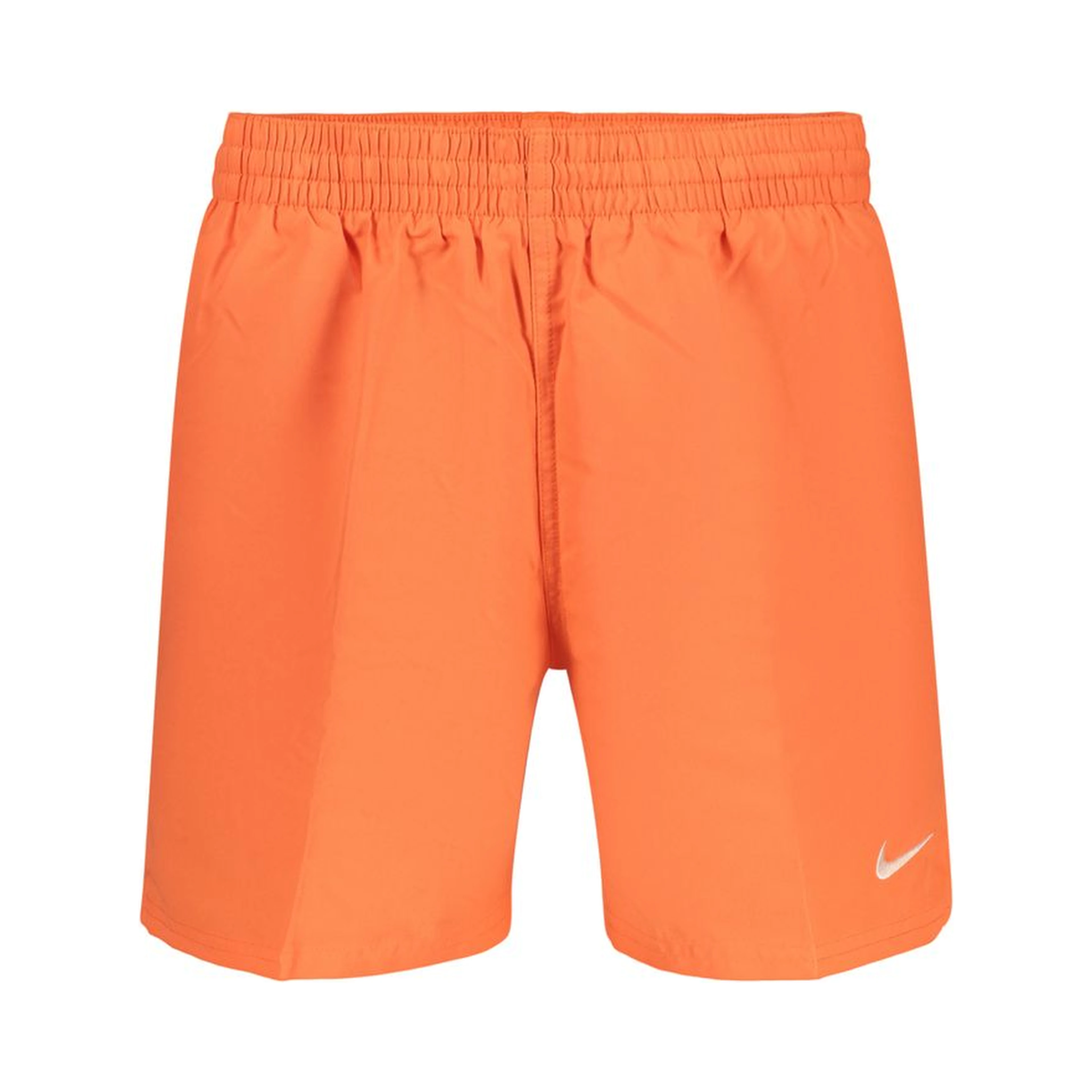 Orange Polyester Men's Swimwear Shorts