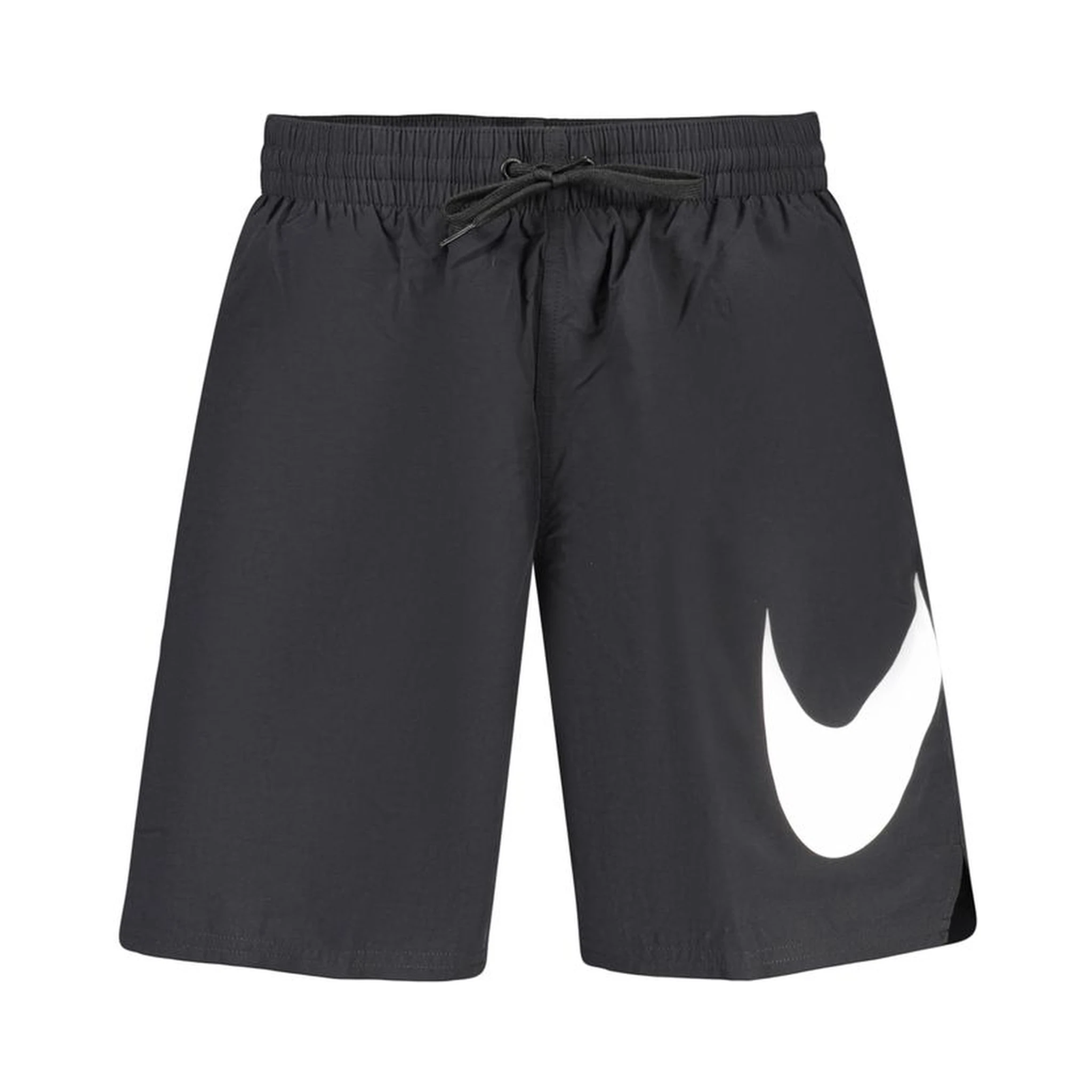 Black Polyester Mens Swimwear Shorts