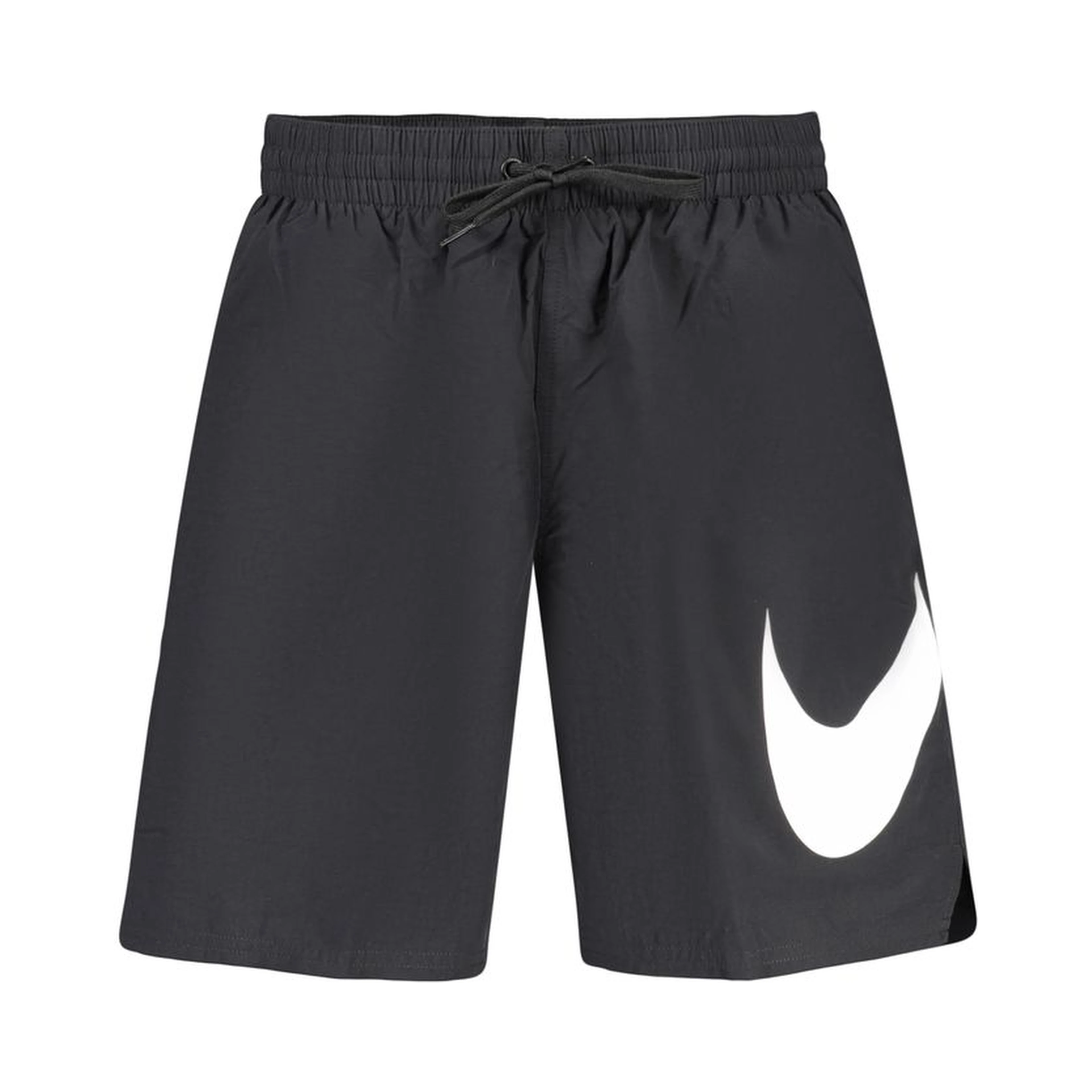 Black Polyester Mens Swimwear Shorts