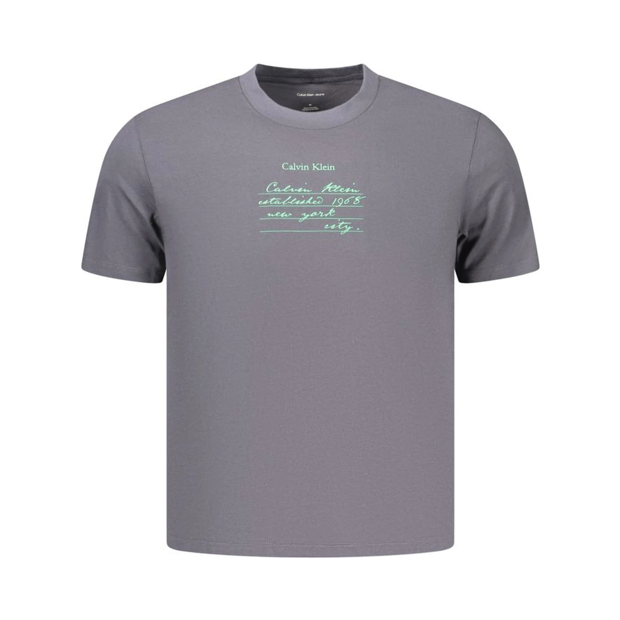 تيشيرت قطني رمادي