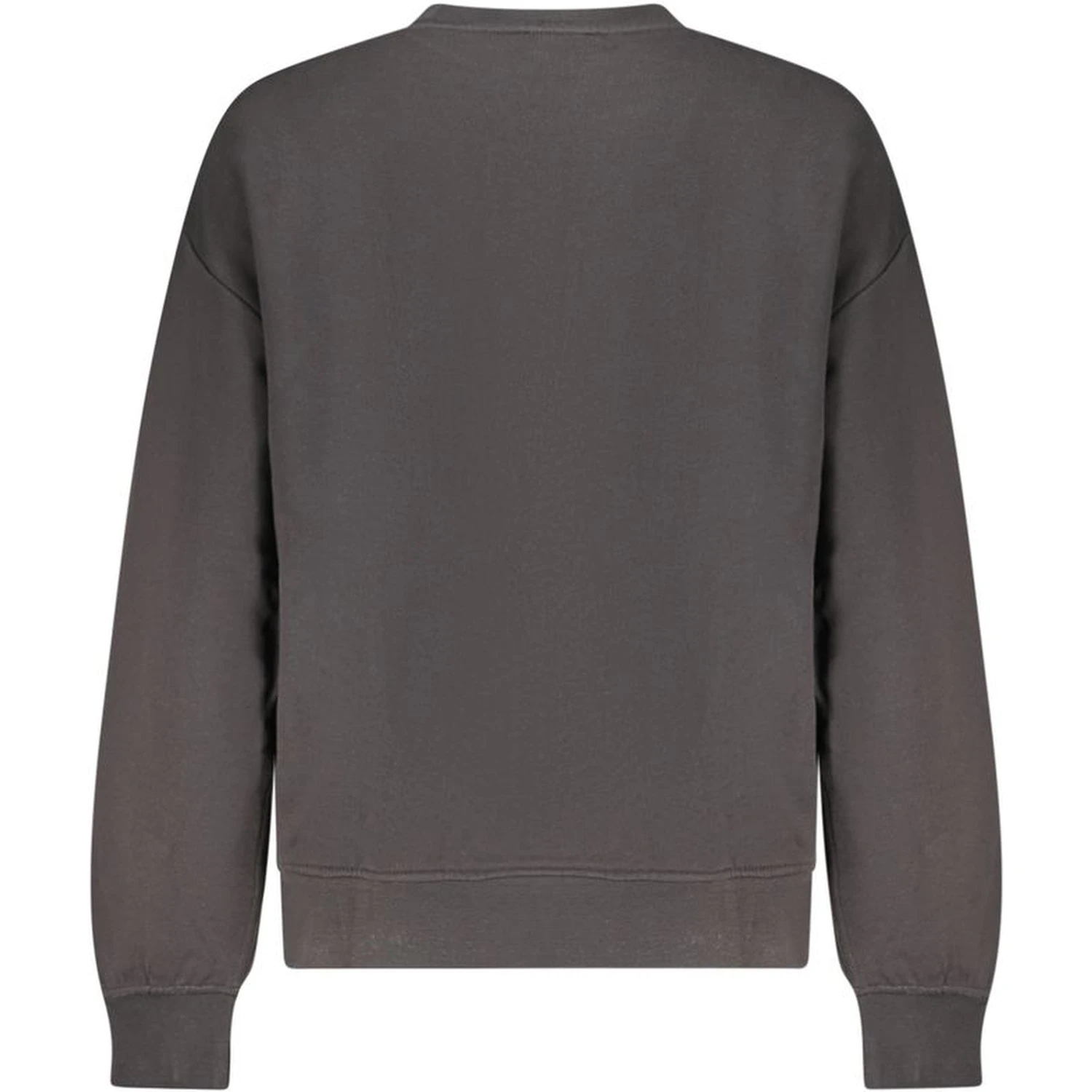 Black Cotton Womens Sweatshirt