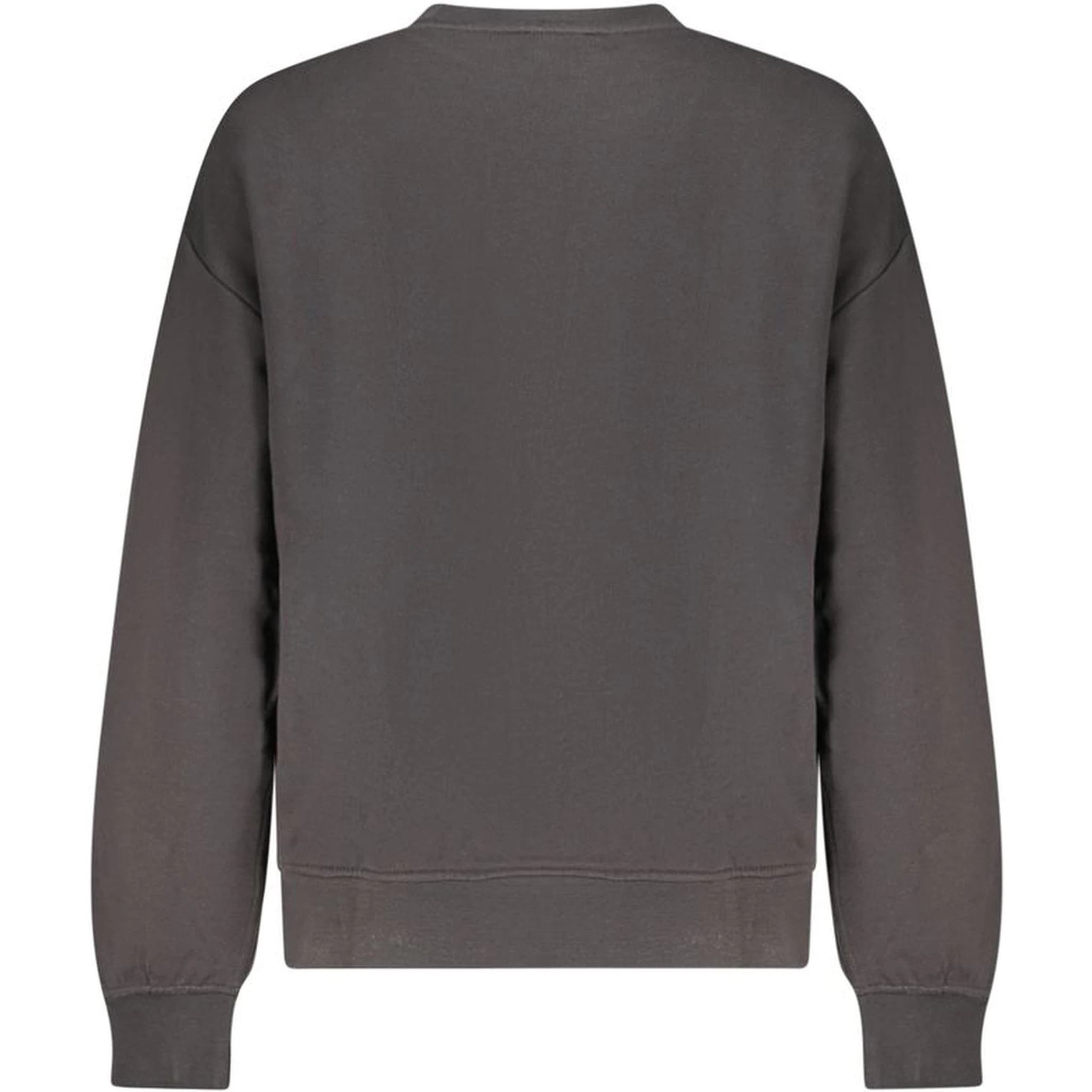 Black Cotton Womens Sweatshirt