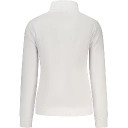 White Cotton Sweatshirt