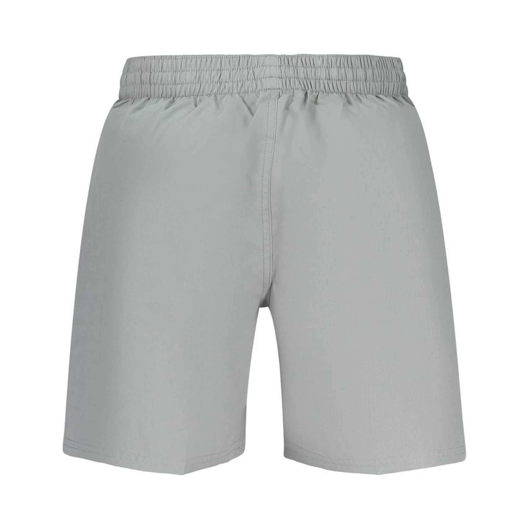 Gray Polyester Swim Shorts