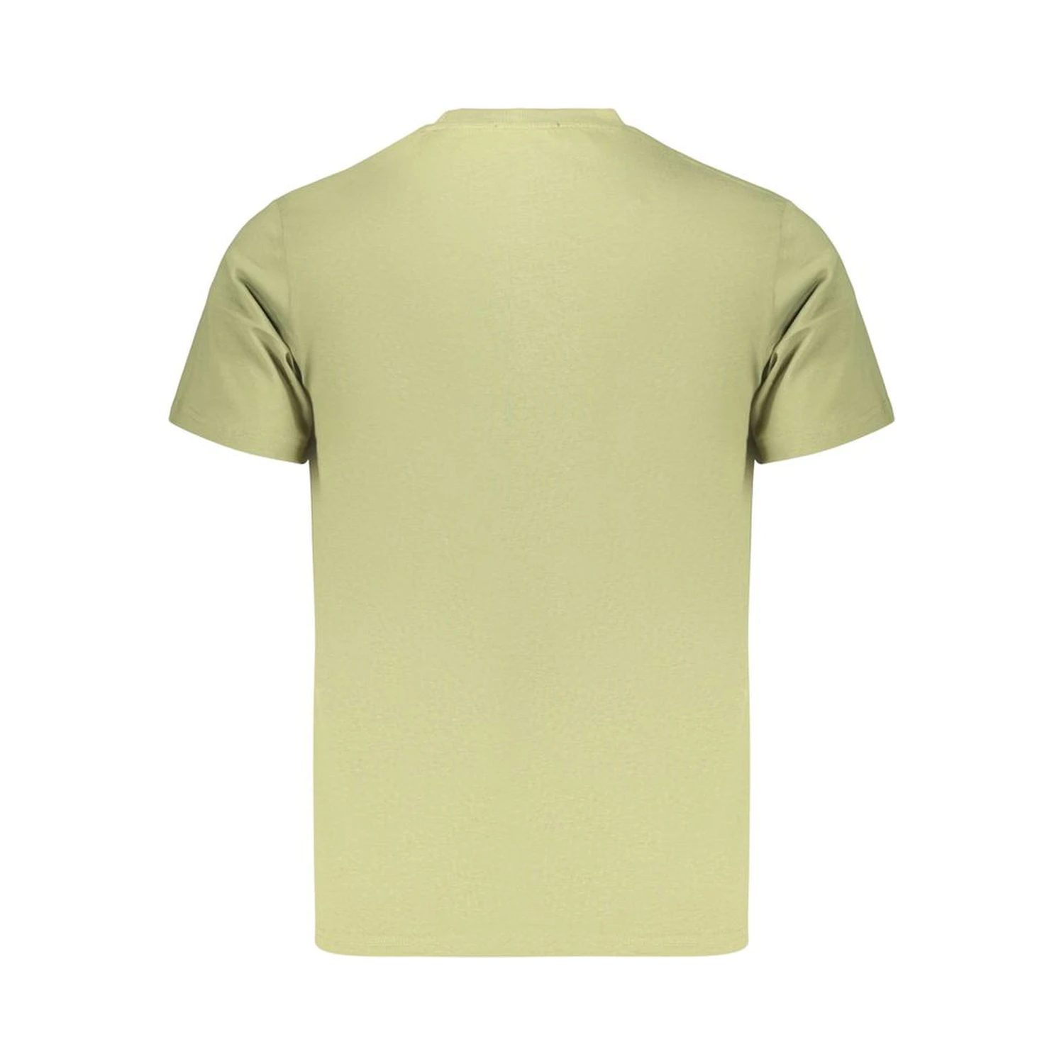 Green Cotton Men's T-Shirt