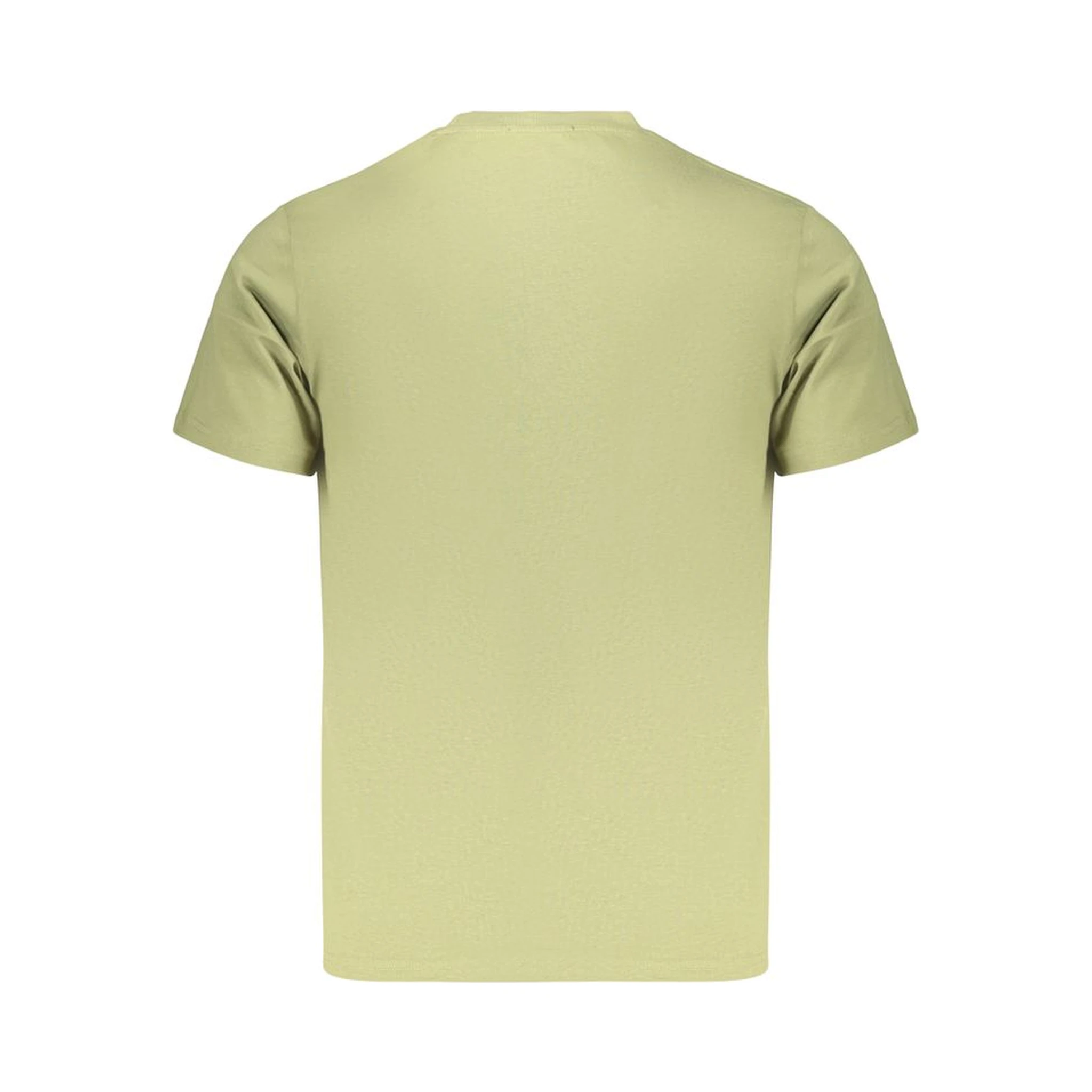 Green Cotton Men's T-Shirt