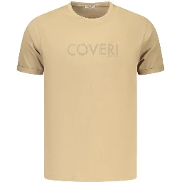 Brown Cotton Men's Shirt