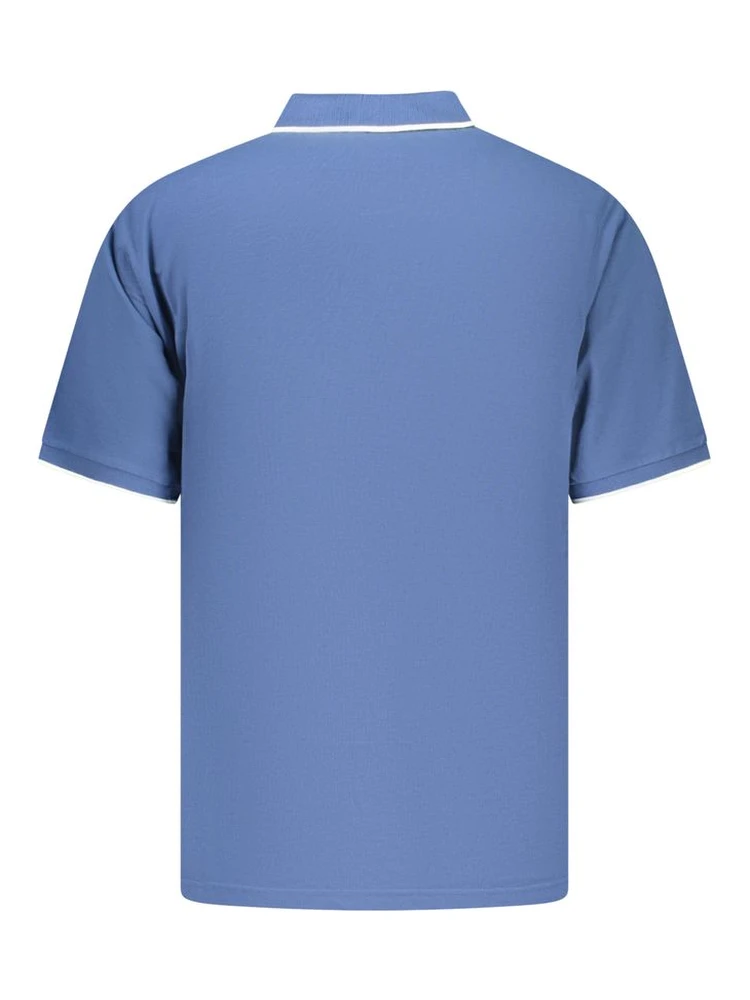 Blue Cotton Men's Polo Shirt alternative
