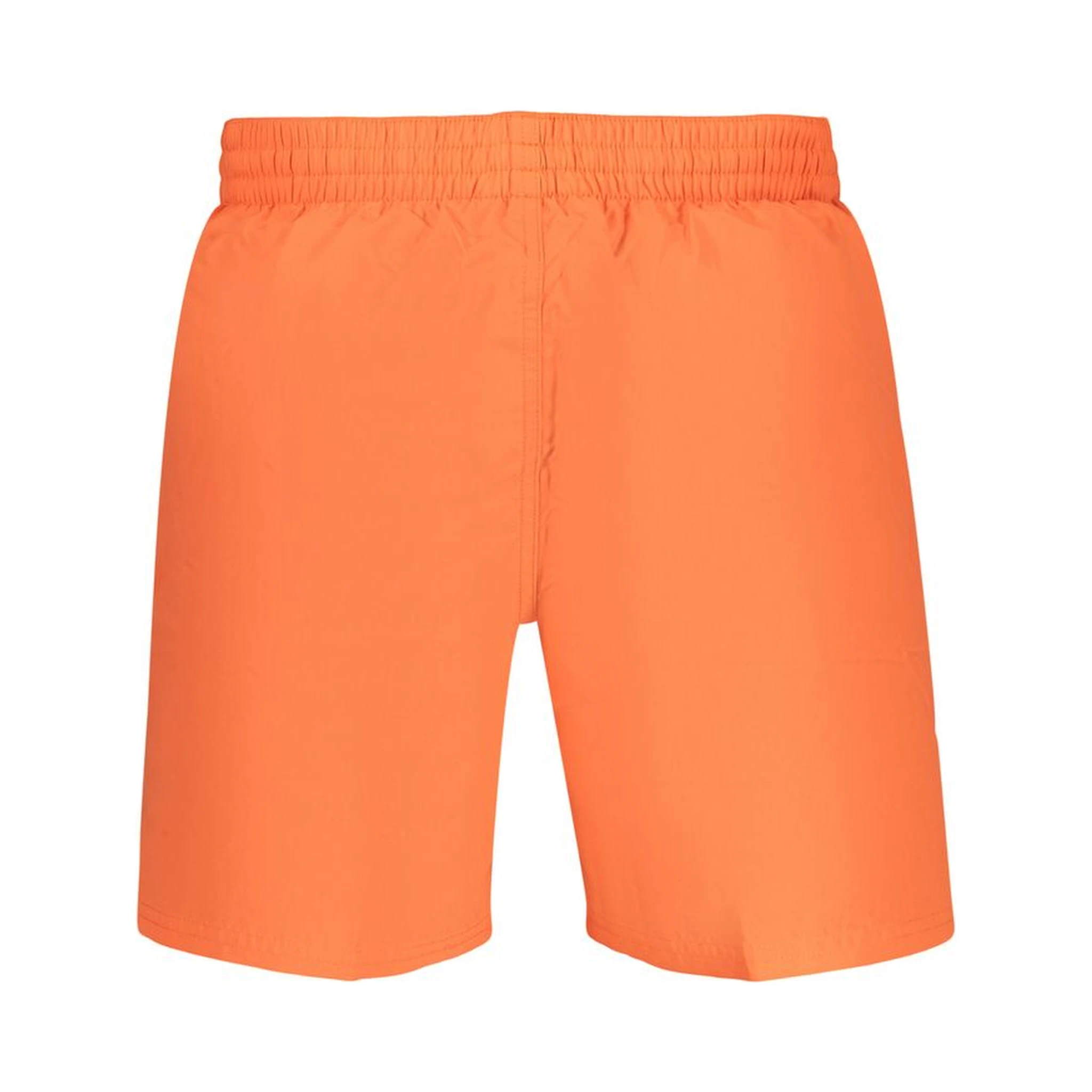 Orange Polyester Men's Swimwear Shorts