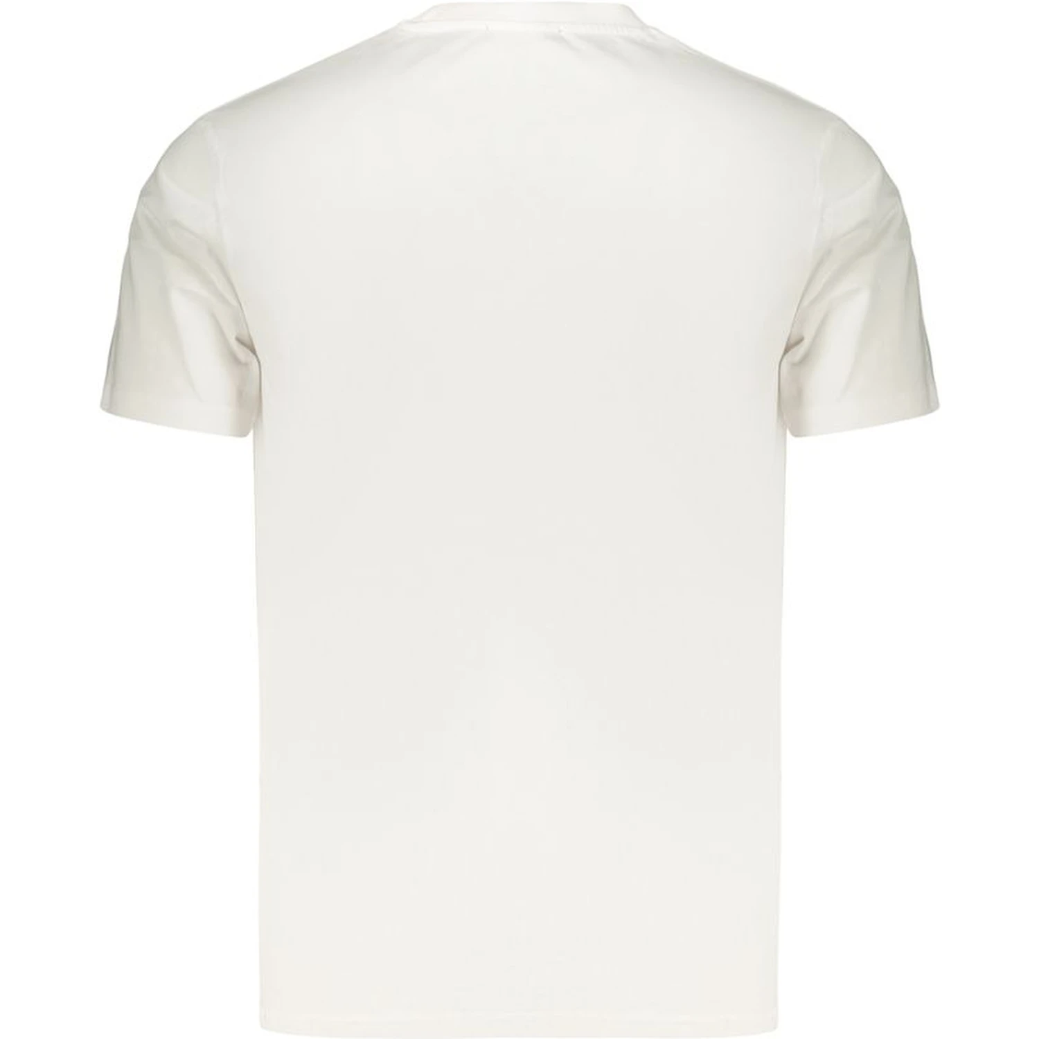 White Cotton Men's T-Shirt