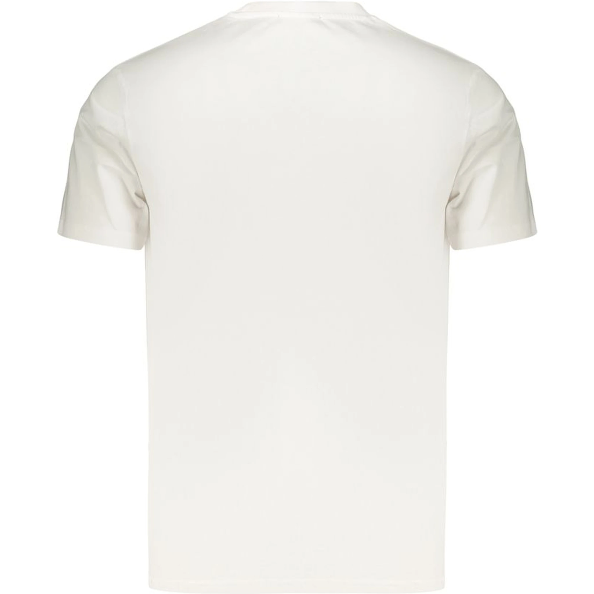 White Cotton Men's T-Shirt