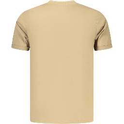 Brown Cotton Men's Shirt