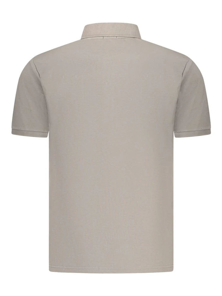 Gray Cotton Men's Polo Shirt alternative