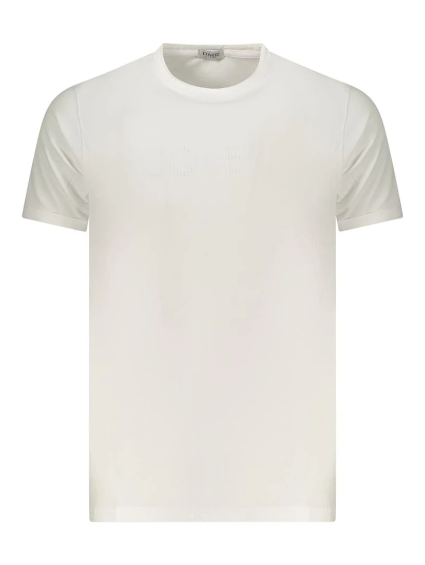White Cotton Men's T-Shirt