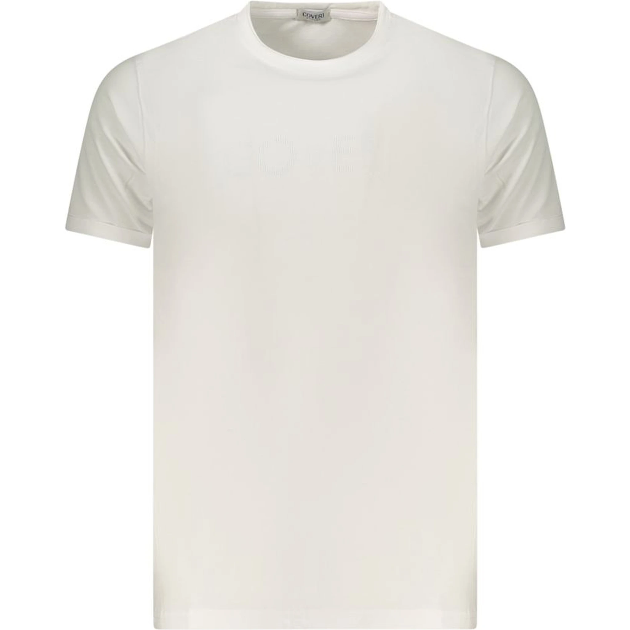 White Cotton Men's T-Shirt