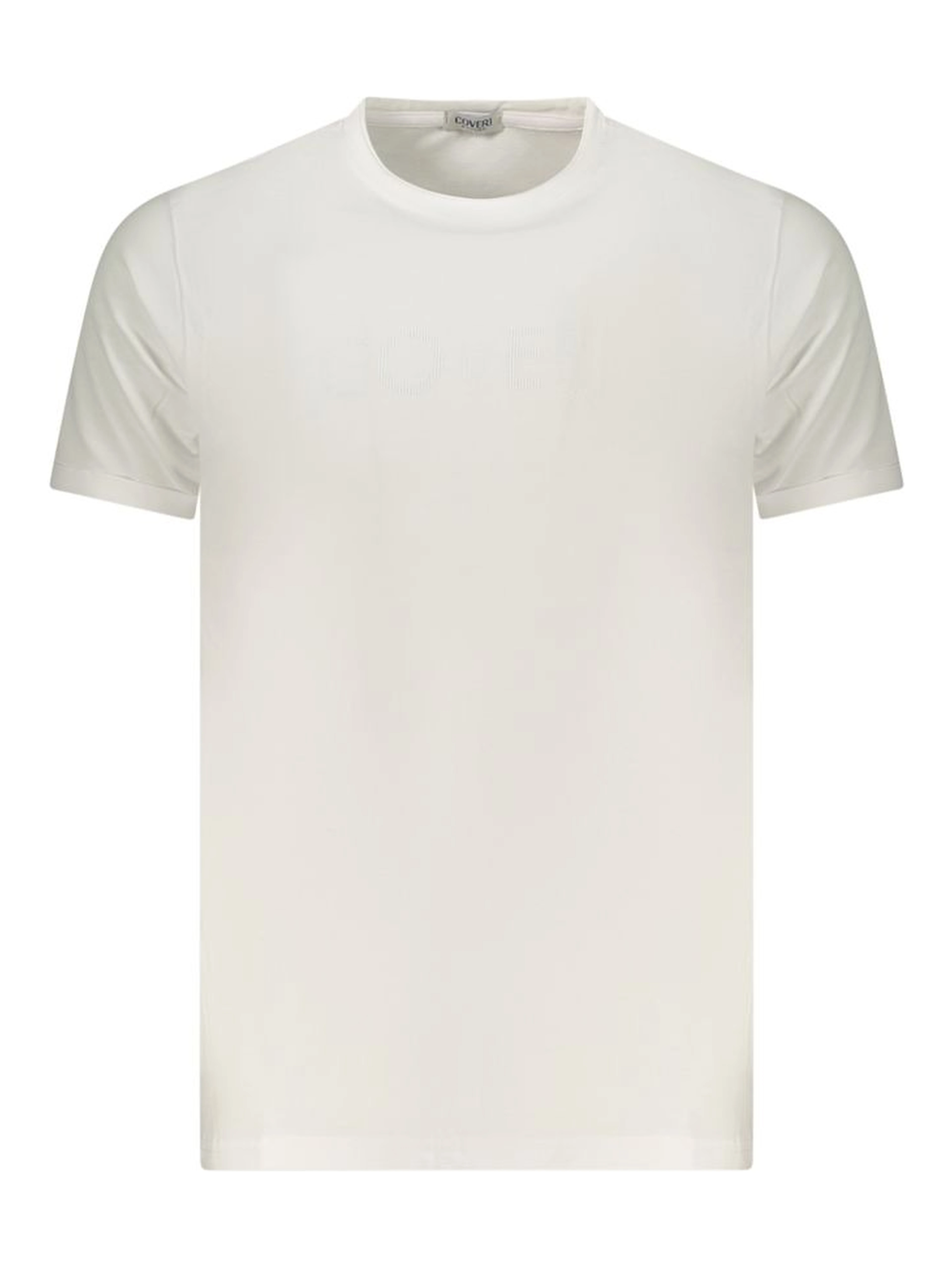 White Cotton Men's T-Shirt