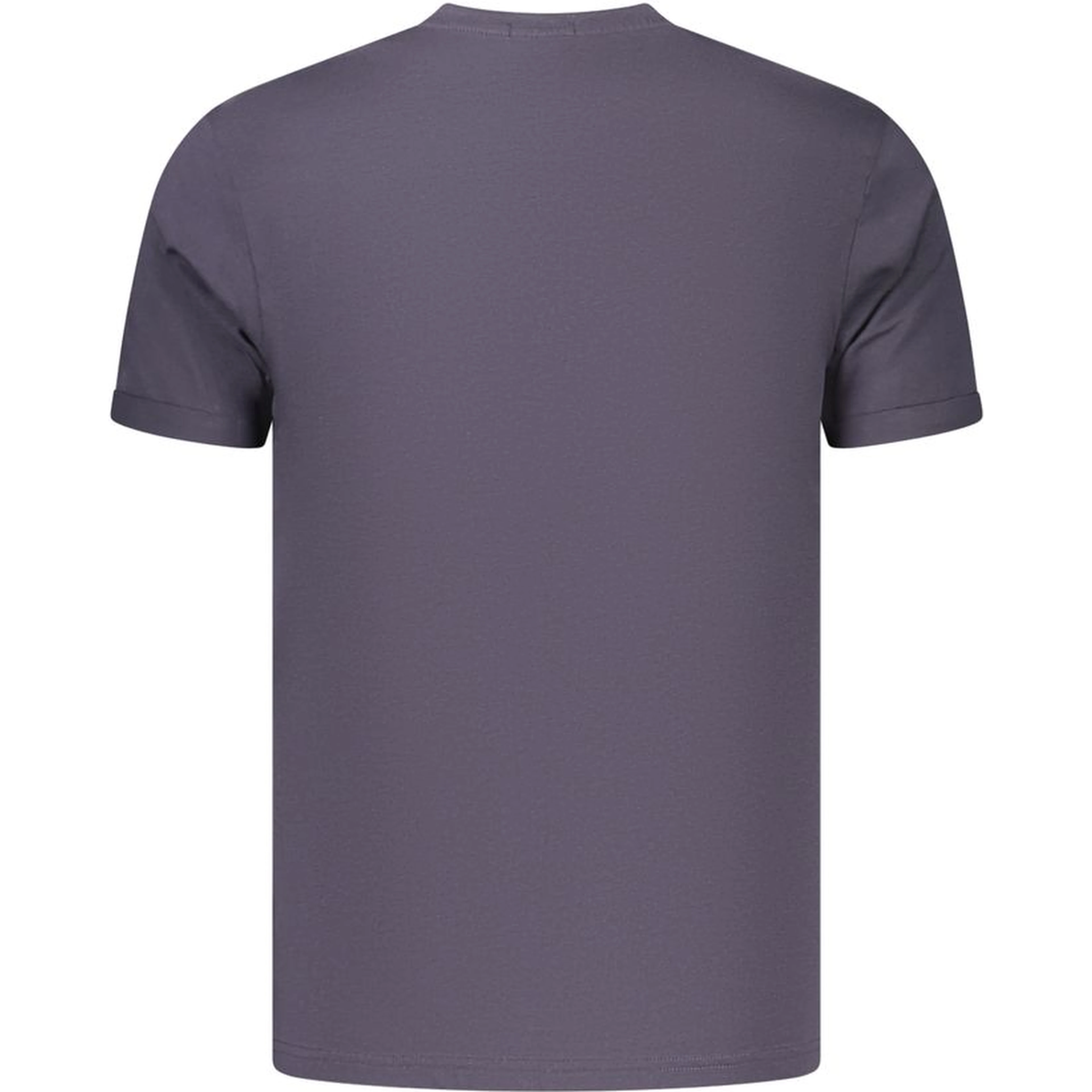 Blue Cotton Men's T-Shirt