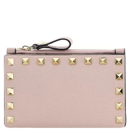 Pink Calf Leather Bos Taurus Wallet