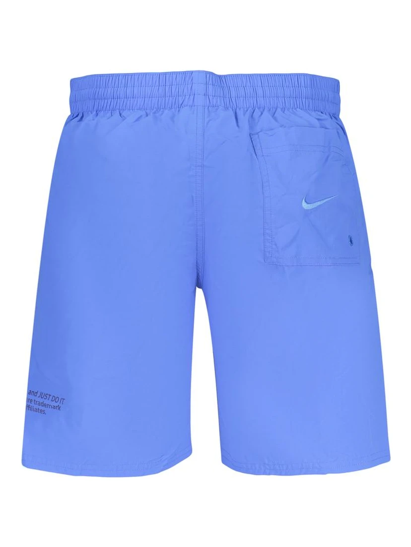 Blu Poliestere Uomo Shorts
