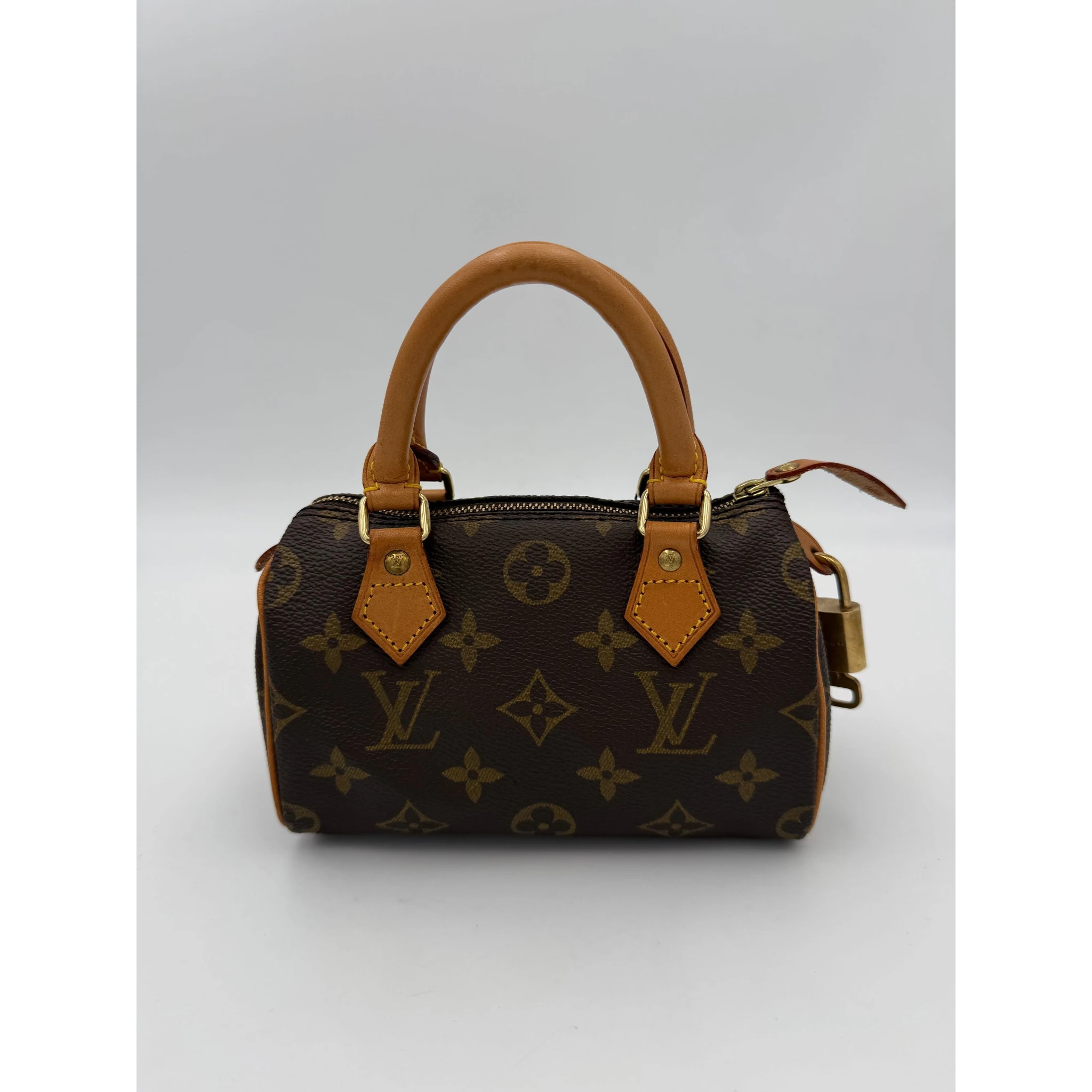 LOUIS VUITTON Nano Speedy Monogram Handbag