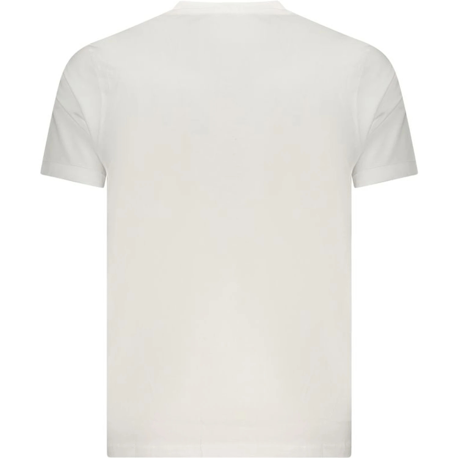 White Cotton Men's T-Shirt