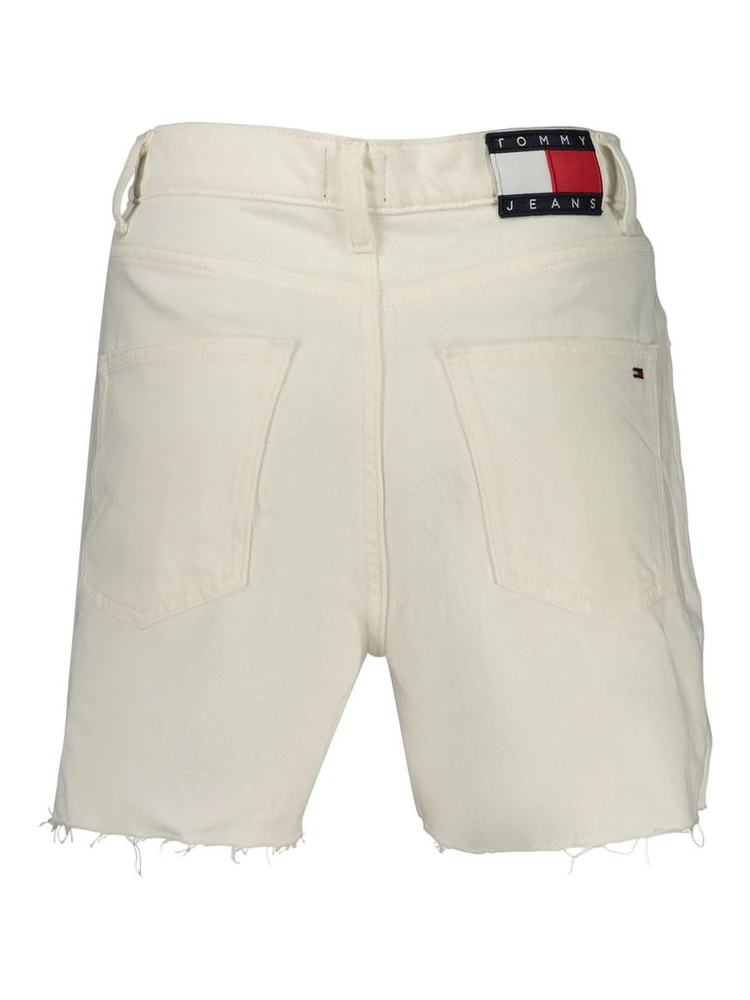 White Cotton Women Shorts alternative