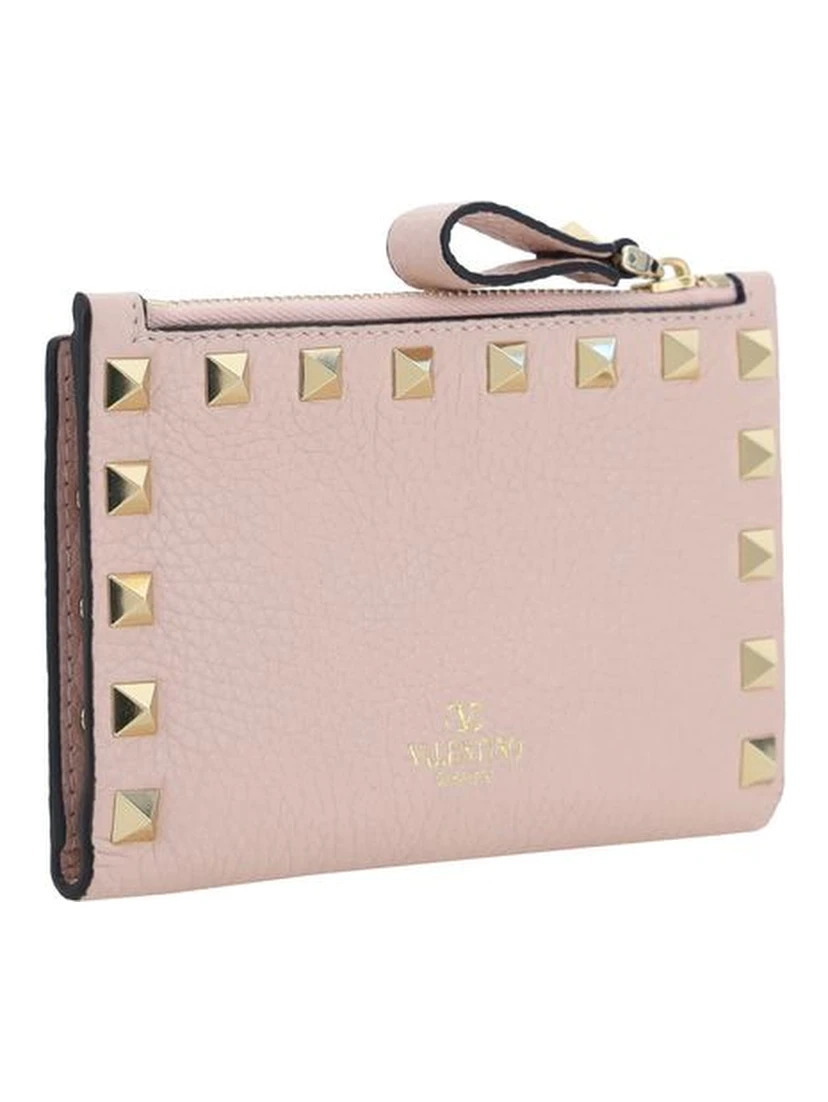 Pink Calf Leather Bos Taurus Wallet