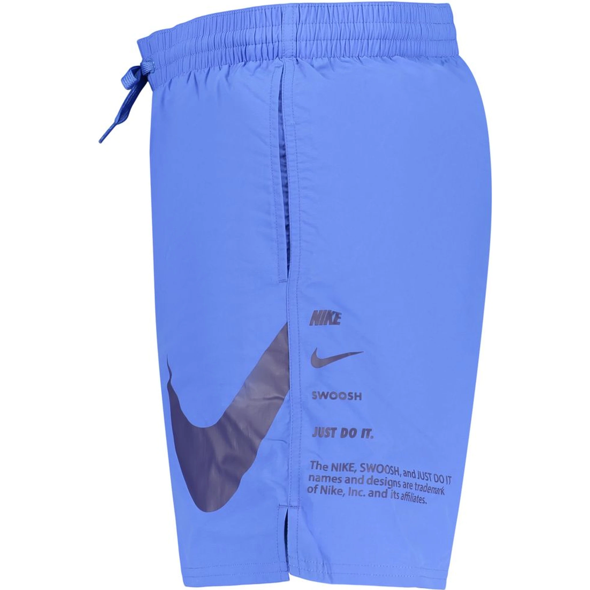 Blu Poliestere Uomo Shorts