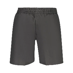 Black Polyester Mens Boxer