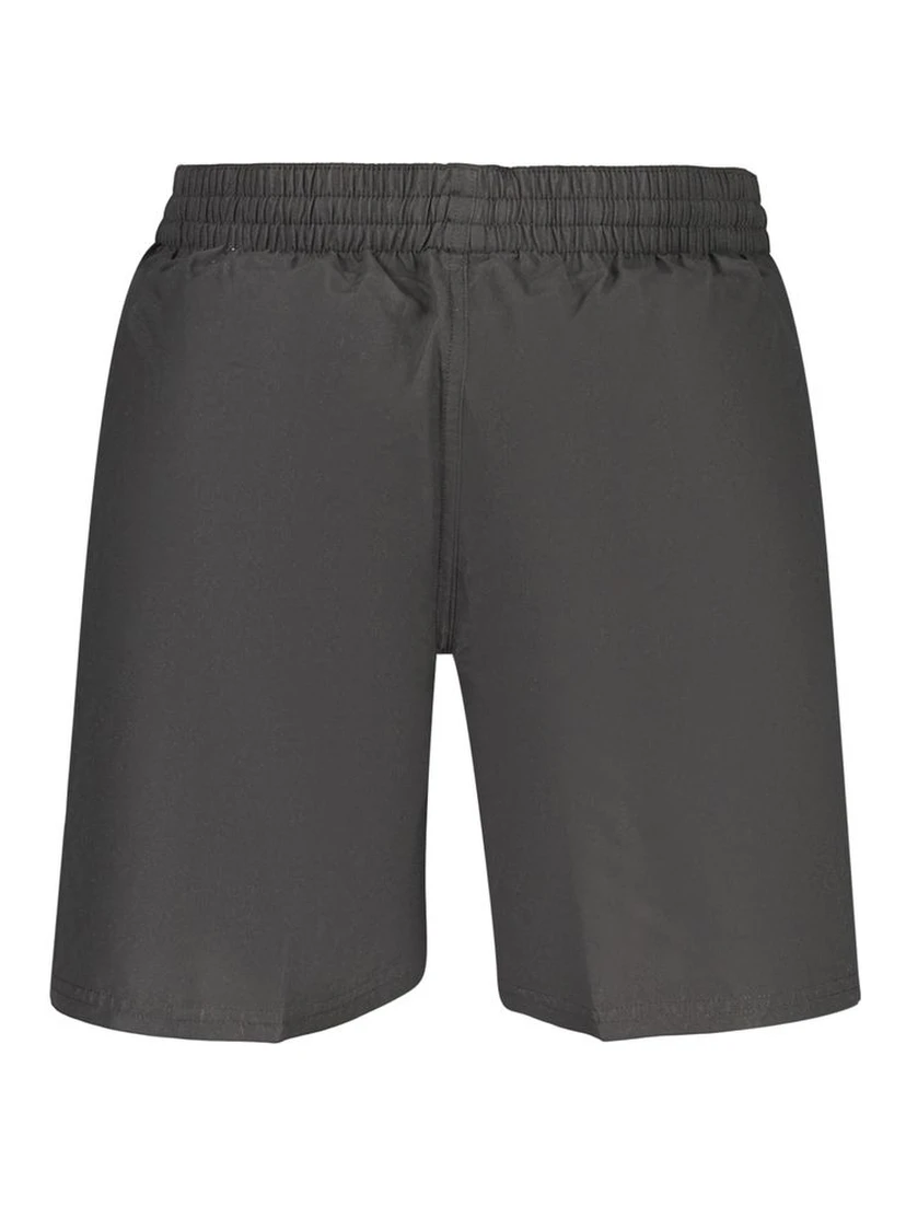 Black Polyester Mens Boxer