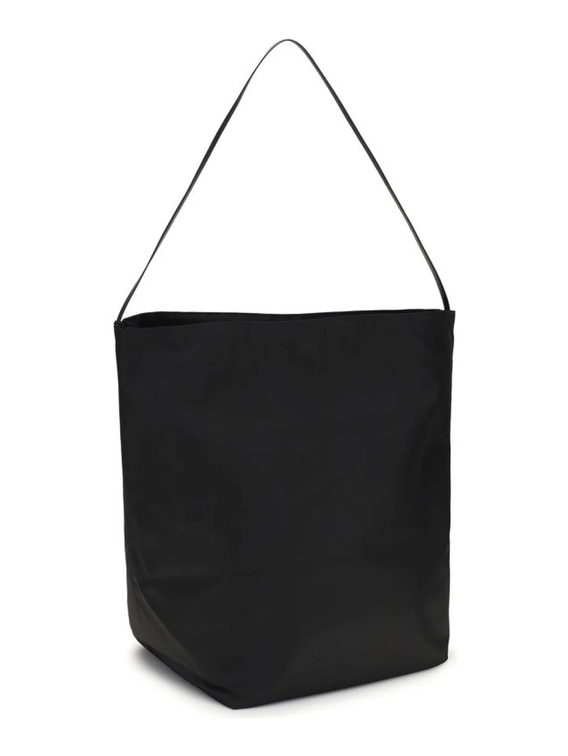 Black Polyamide Backet Bag