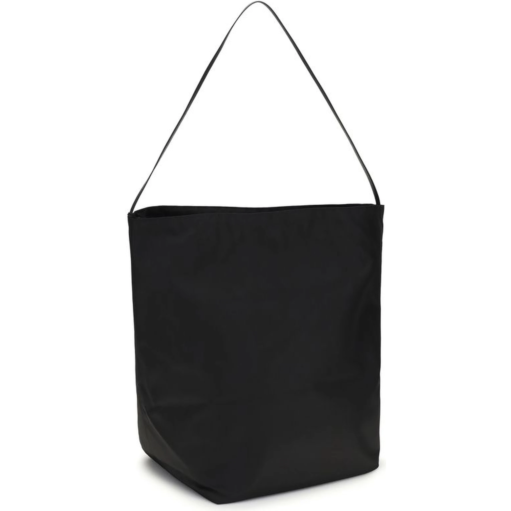 Black Polyamide Backet Bag