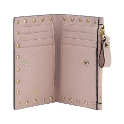 Pink Calf Leather Bos Taurus Wallet