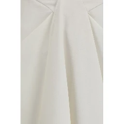 White Wool Oves Aries Long Skirt